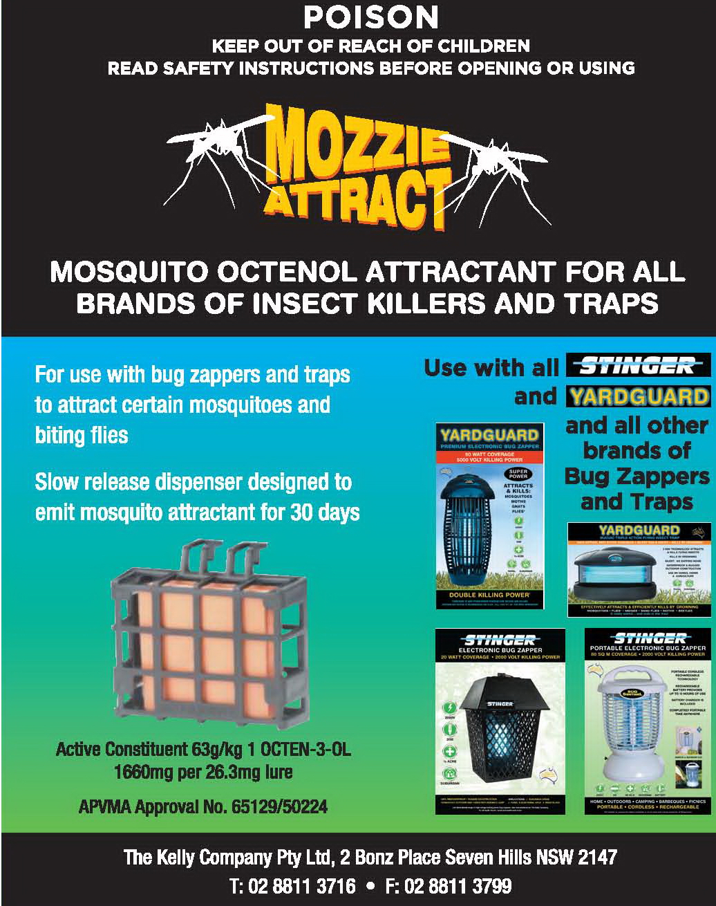 Do mosquito store zappers work