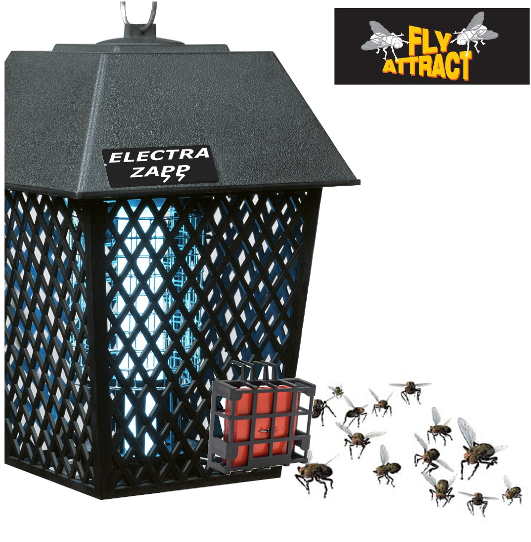 flies attracted to bug zappers